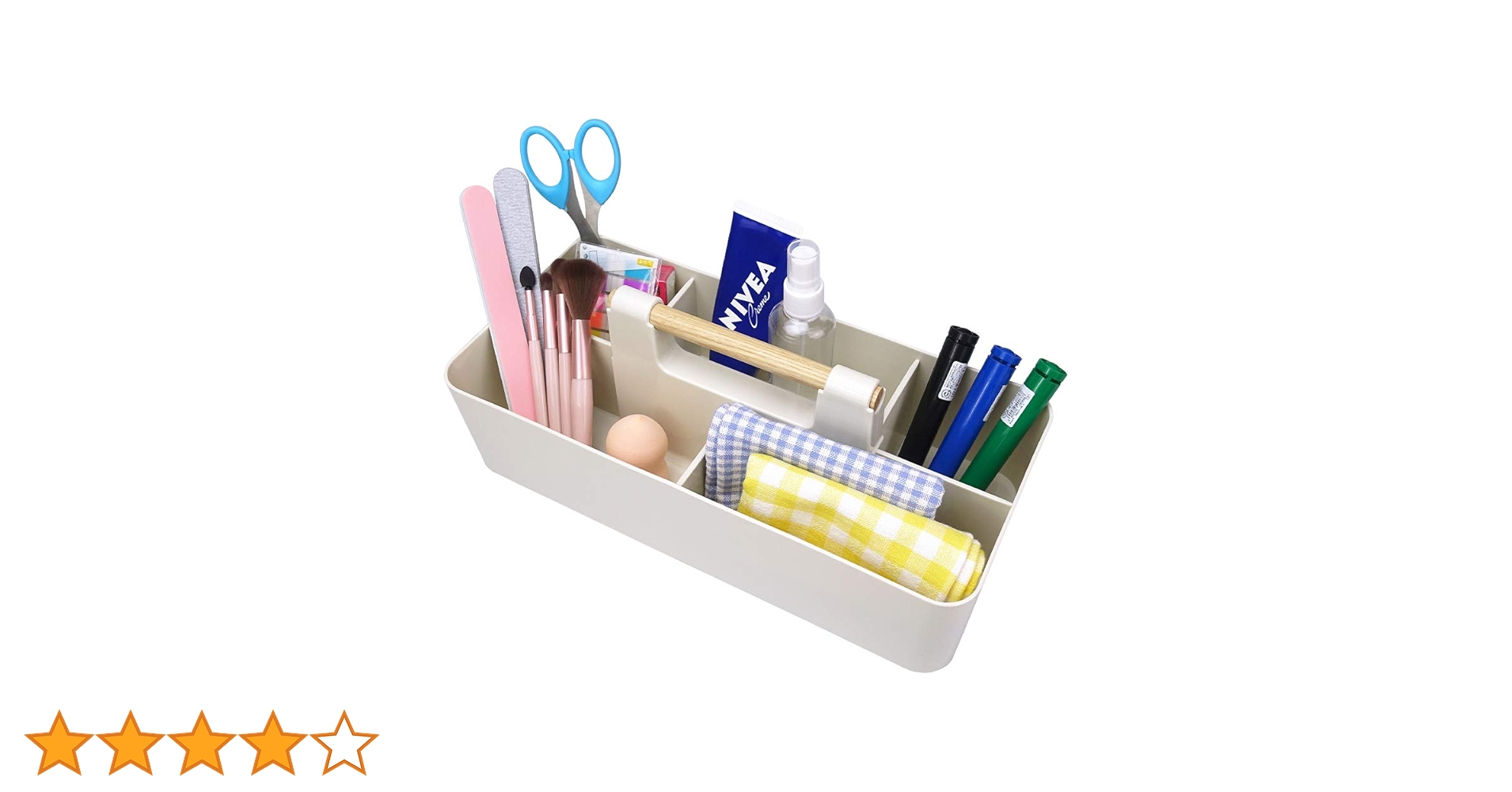 収納ボックス 多機能 仕切りボックス 持ち手付き 小物 化粧品 ホワイト Amazon.co.jp: MaT store 収納ボックス 多機能 仕切りボックス